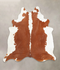 Hereford XX-Large Brazilian Cowhide Rug 8'0