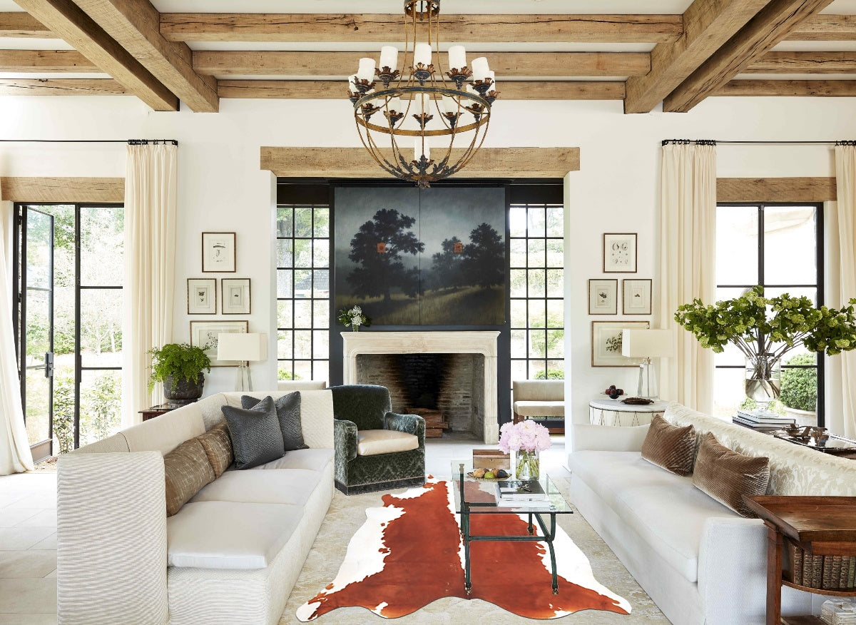 Hereford Cowhide Rug #B2659