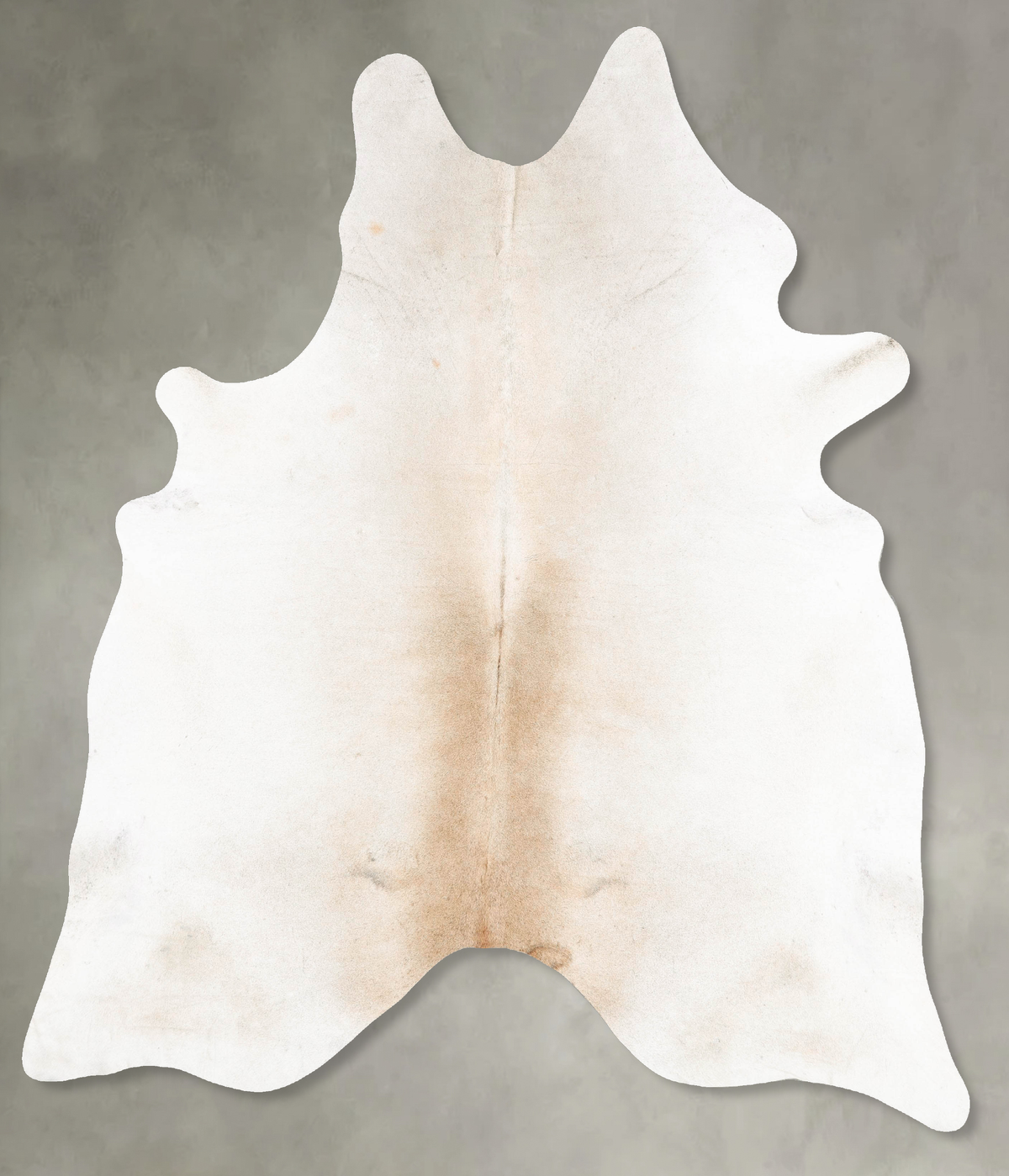 Grey with Beige Cowhide Rug #B26616