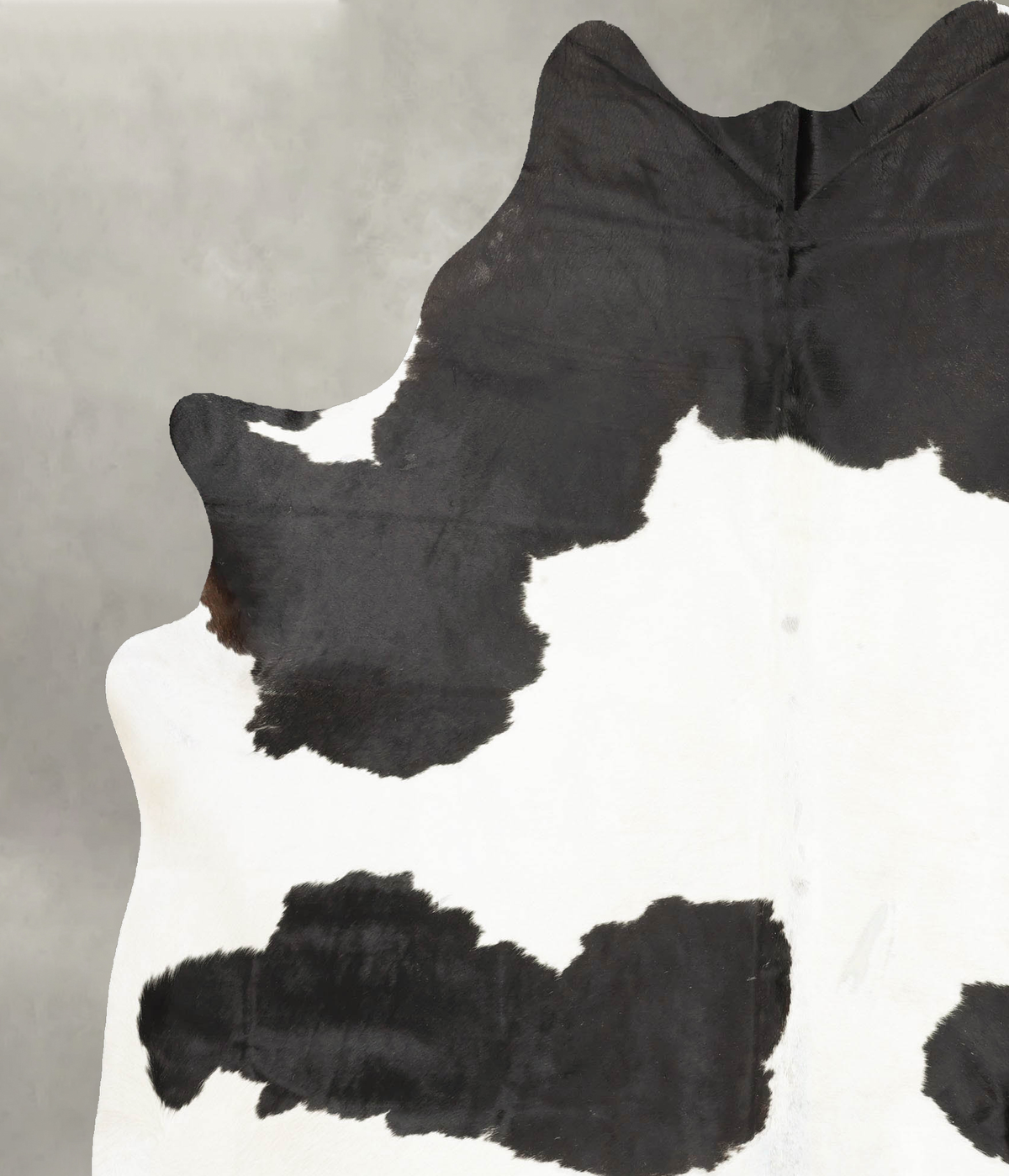Black and White XX-Large Brazilian Cowhide Rug 8'6"H x 6'7"W #B26632 by Hudson Hides