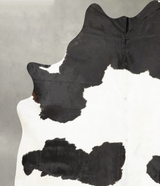 Black and White XX-Large Brazilian Cowhide Rug 8'6"H x 6'7"W #B26632 by Hudson Hides