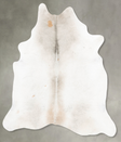 Grey with Beige XX-Large Brazilian Cowhide Rug 7'8"H x 7'0"W #B26634 by Hudson Hides