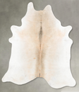 Grey with Beige XX-Large Brazilian Cowhide Rug 8'8"H x 7'0"W #B26636 by Hudson Hides