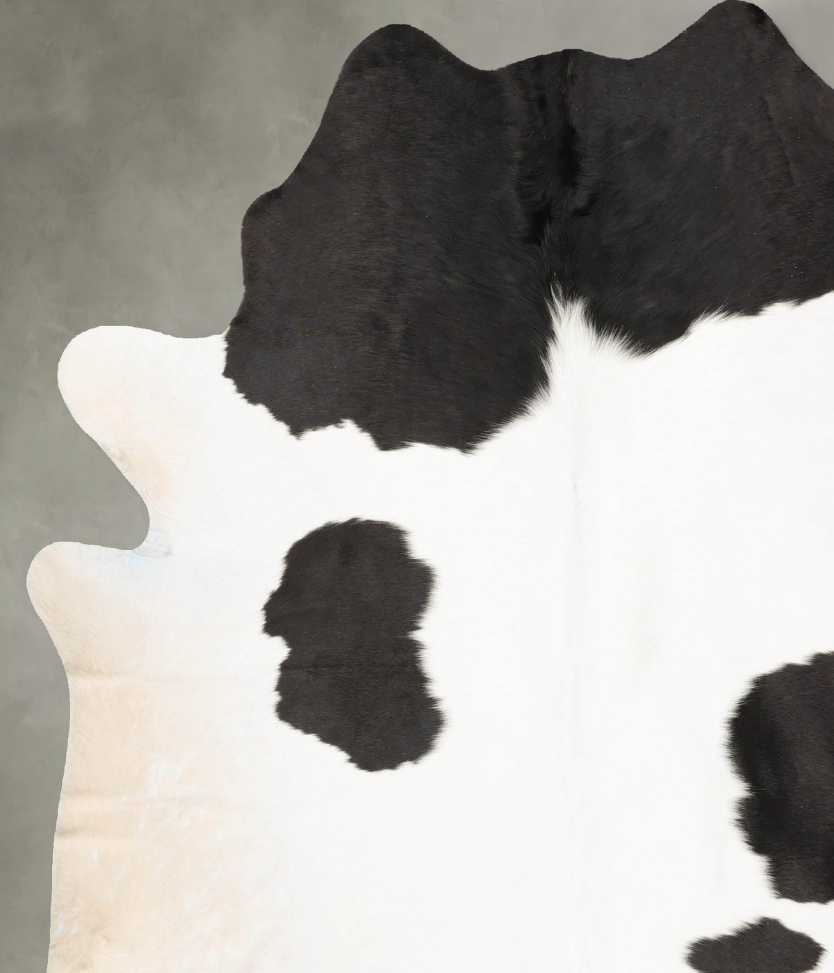 Black and White Cowhide Rug #B26640