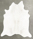 Light Grey X-Large Brazilian Cowhide Rug 6'9"H x 6'2"W #B26671 by Hudson Hides