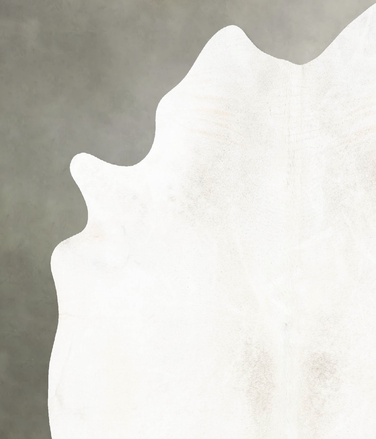 Light Grey X-Large Brazilian Cowhide Rug 6'9"H x 6'2"W #B26671 by Hudson Hides