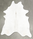 Light Grey XX-Large Brazilian Cowhide Rug 8'7"H x 6'11"W #B26716 by Hudson Hides