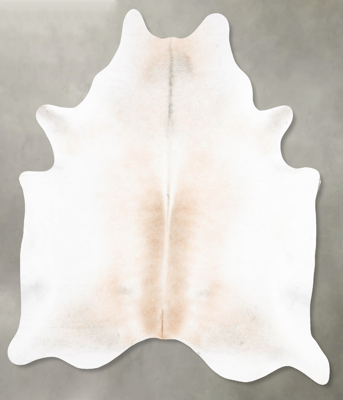 Grey with Beige Cowhide Rug #B26731