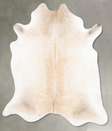 Grey with Beige XX-Large Brazilian Cowhide Rug 8'3"H x 7'4"W #B26745 by Hudson Hides