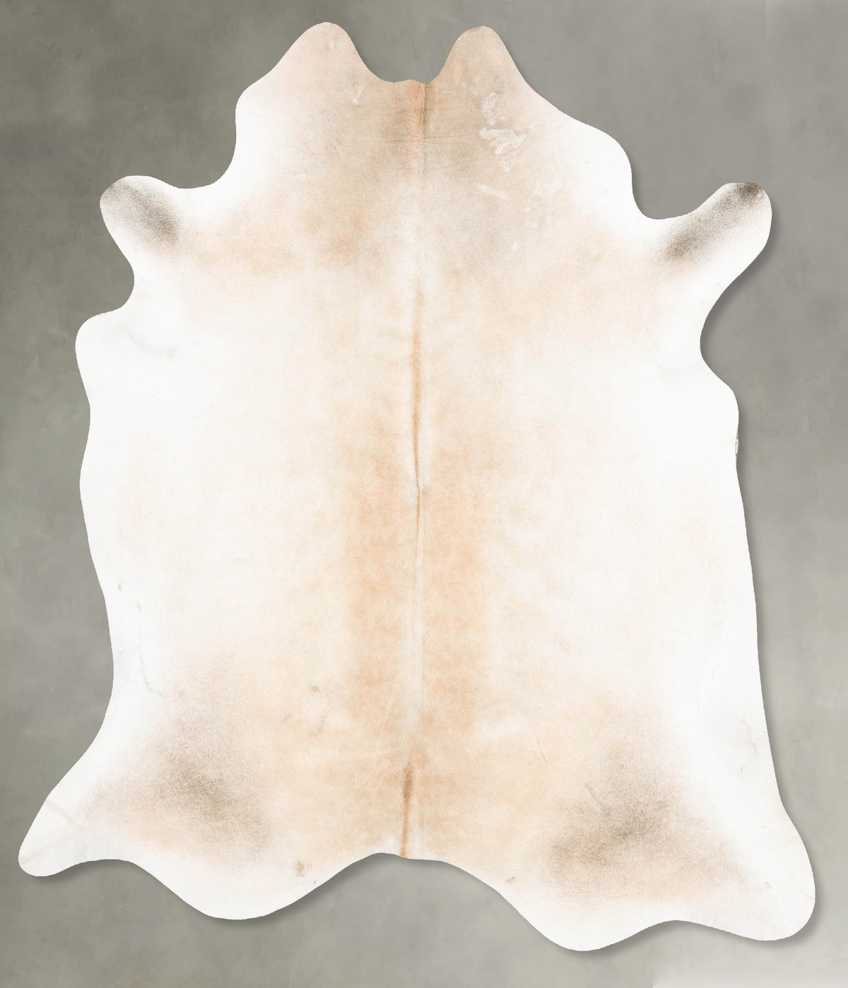 Grey with Beige Cowhide Rug #B26745