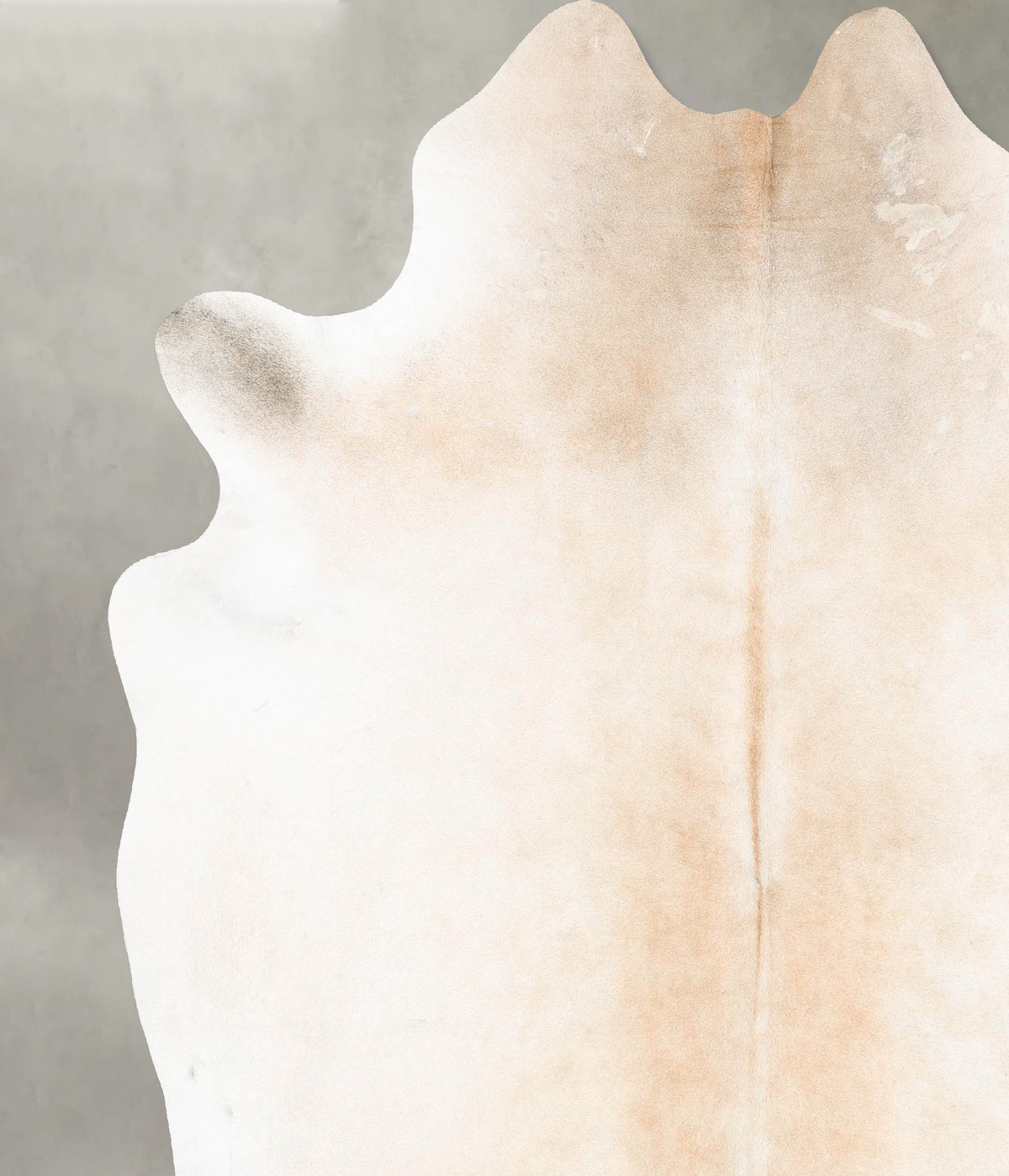 Grey with Beige Cowhide Rug #B26745