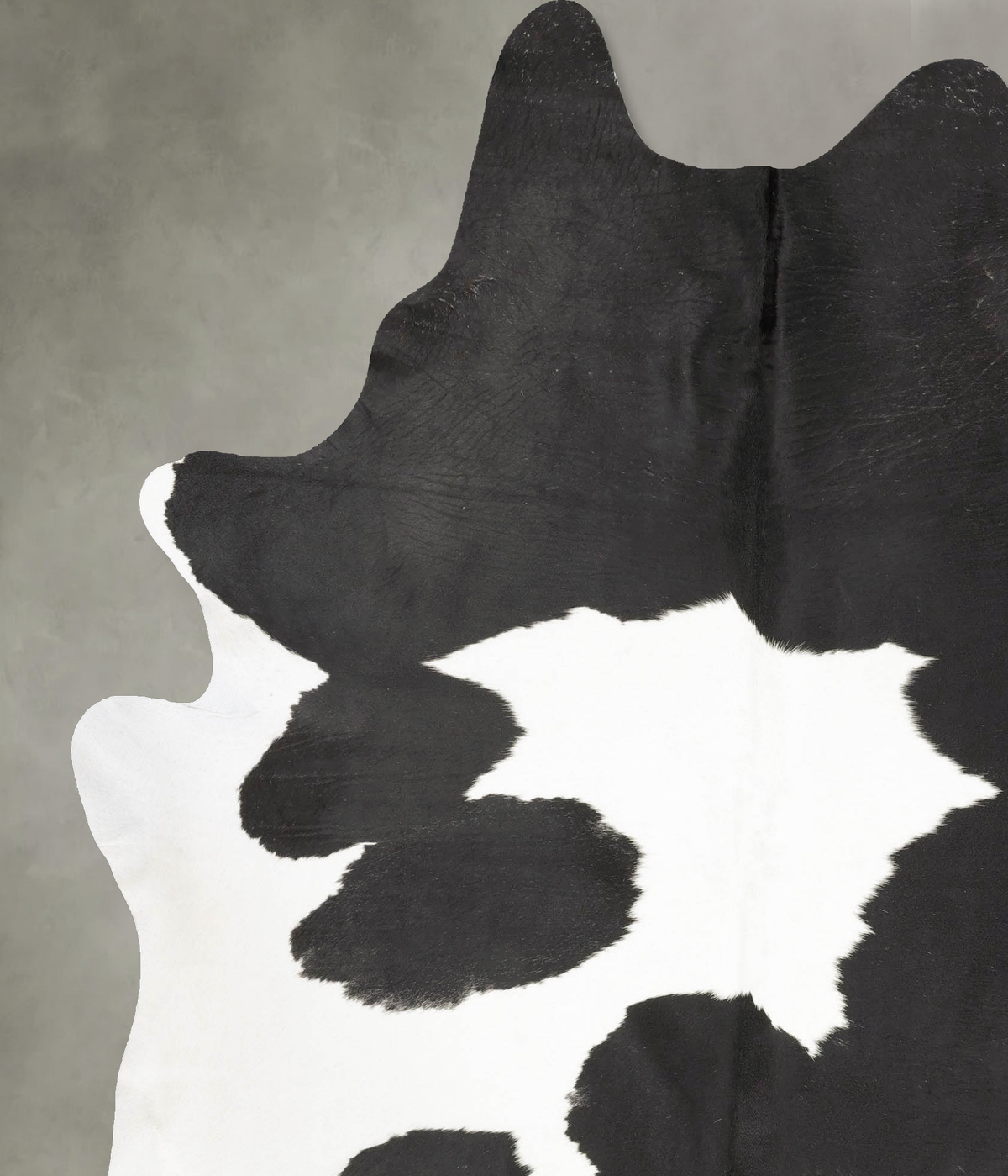 Black and White XX-Large Brazilian Cowhide Rug 8'5"H x 6'7"W #B26765 by Hudson Hides