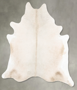 Champagne XX-Large Brazilian Cowhide Rug 8'1"H x 7'0"W #B26772 by Hudson Hides