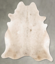 Champagne X-Large Brazilian Cowhide Rug 6'11"H x 6'5"W #B26846 by Hudson Hides