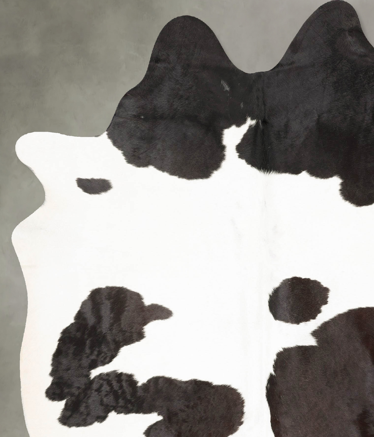 Black and White X-Large Brazilian Cowhide Rug 7'6"H x 5'11"W #B26861 by Hudson Hides