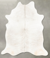 Light Grey X-Large Brazilian Cowhide Rug 7'6"H x 5'11"W #B26933 by Hudson Hides