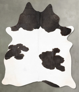 Black and White X-Large Brazilian Cowhide Rug 8'3"H x 5'10"W #B26934 by Hudson Hides