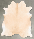 Palomino X-Large Brazilian Cowhide Rug 6'6"H x 6'4"W #B26946 by Hudson Hides