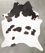 Black and White XX-Large Brazilian Cowhide Rug 8'10"H x 6'11"W #B26952 by Hudson Hides