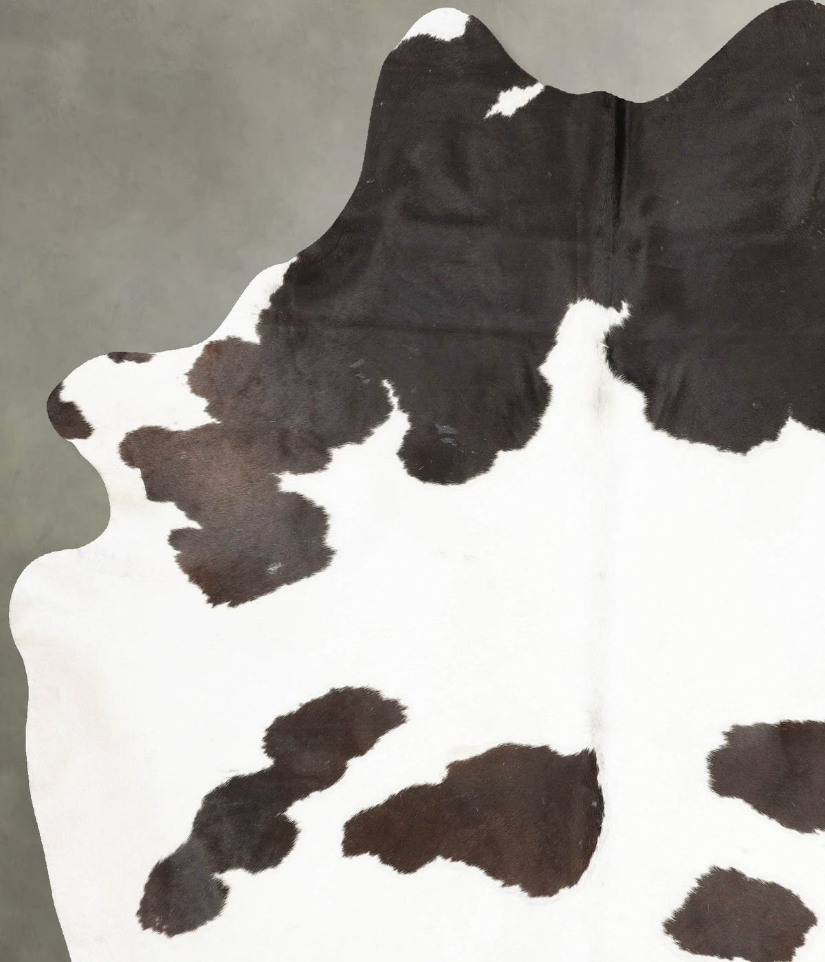 Black and White XX-Large Brazilian Cowhide Rug 8'10"H x 6'11"W #B26952 by Hudson Hides