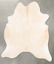 Palomino X-Large Brazilian Cowhide Rug 7'6"H x 6'7"W #B26959 by Hudson Hides
