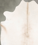Champagne XX-Large Brazilian Cowhide Rug 7'6"H x 6'11"W #B26969 by Hudson Hides