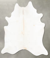 Ivory with Beige XX-Large Brazilian Cowhide Rug 8'4"H x 7'3"W #B26971 by Hudson Hides