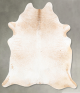 Salt and Pepper Brown XX-Large Brazilian Cowhide Rug 8'6"H x 6'10"W #B26975 by Hudson Hides