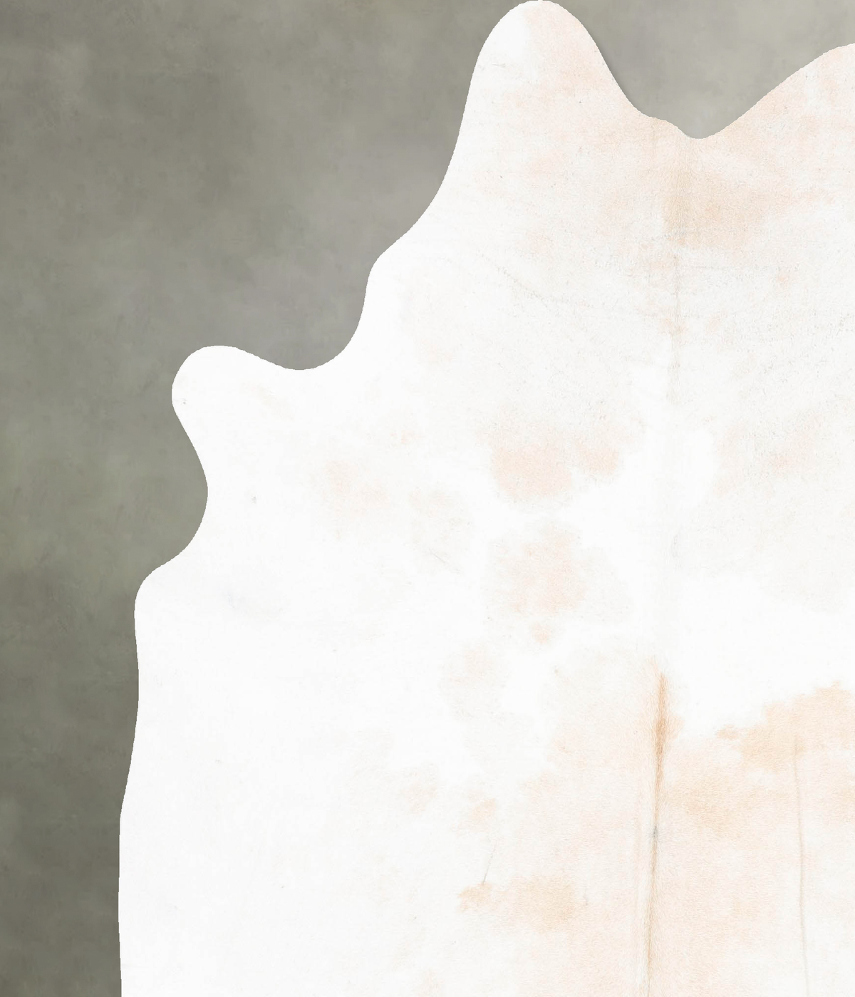 Ivory with Beige Cowhide Rug #B26999