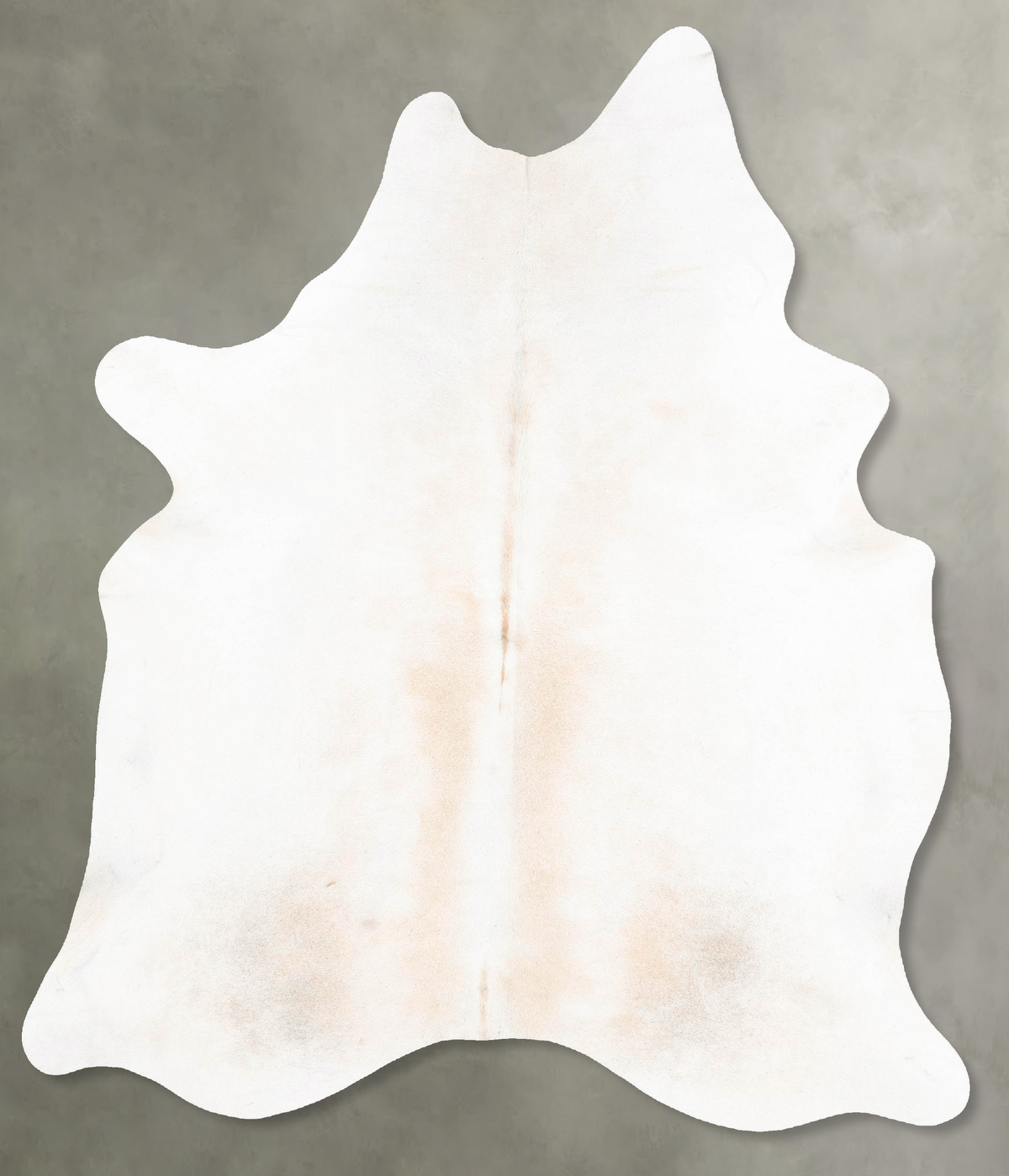 Grey with Beige Cowhide Rug #B27009
