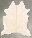 Palomino XX-Large Brazilian Cowhide Rug 8'0"H x 6'11"W #B27022 by Hudson Hides