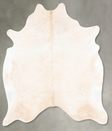 Palomino X-Large Brazilian Cowhide Rug 7'8"H x 6'6"W #B27048 by Hudson Hides