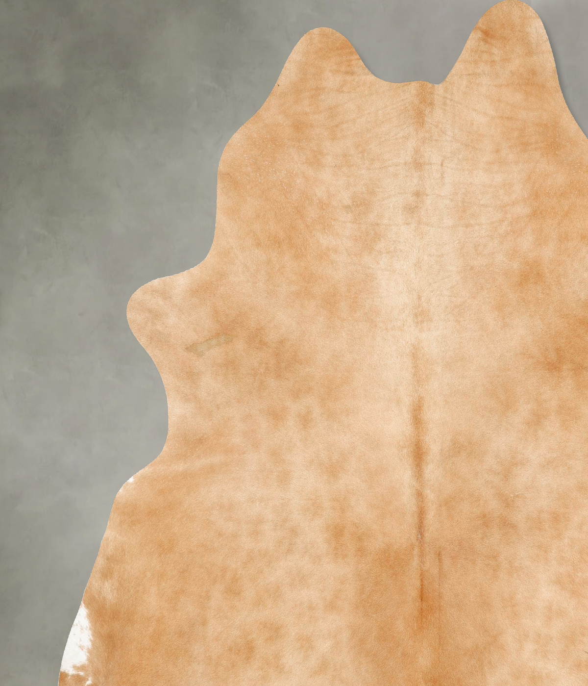 Beige XX-Large Brazilian Cowhide Rug 8'0"H x 7'2"W #B27065 by Hudson Hides
