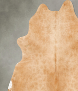 Beige XX-Large Brazilian Cowhide Rug 8'0"H x 7'2"W #B27065 by Hudson Hides