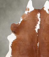 Hereford XX-Large Brazilian Cowhide Rug 8'1"H x 6'6"W #B27068 by Hudson Hides