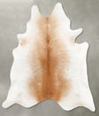 Grey with Beige XX-Large Brazilian Cowhide Rug 7'5"H x 6'11"W #B27070 by Hudson Hides