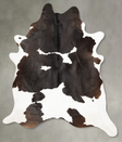 Black and White XX-Large Brazilian Cowhide Rug 9'1"H x 7'0"W #B27087 by Hudson Hides