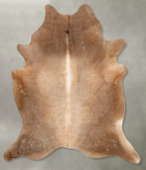 Taupe XX-Large Brazilian Cowhide Rug 8'4"H x 7'2"W #B27090 by Hudson Hides