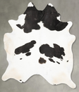 Black and White XX-Large Brazilian Cowhide Rug 9'8"H x 7'3"W #B27096 by Hudson Hides
