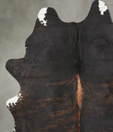 Dark Brindle XX-Large Brazilian Cowhide Rug 8'6"H x 6'4"W #B27102 by Hudson Hides