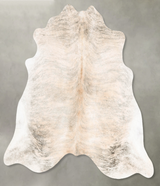 Light Brindle X-Large Brazilian Cowhide Rug 6'5"H x 6'9"W #B27108 by Hudson Hides