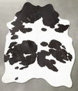 Black and White X-Large Brazilian Cowhide Rug 7'7"H x 6'4"W #B27112 by Hudson Hides
