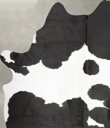Black and White X-Large Brazilian Cowhide Rug 7'11"H x 6'0"W #B27113 by Hudson Hides