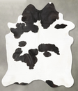 Black and White XX-Large Brazilian Cowhide Rug 7'7"H x 6'8"W #B27116 by Hudson Hides