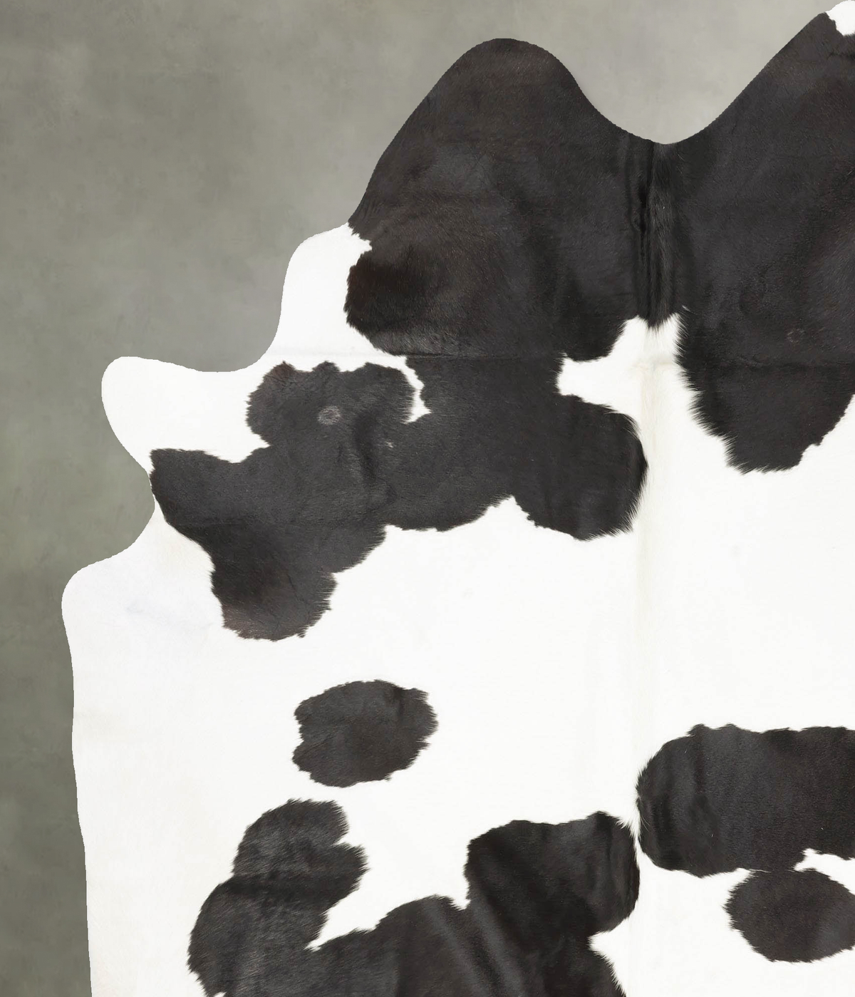Black and White Cowhide Rug #B27116