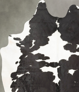 Black and White X-Large Brazilian Cowhide Rug 7'6"H x 6'0"W #B27117 by Hudson Hides