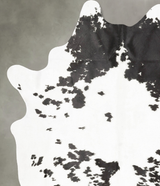 Black and White XX-Large Brazilian Cowhide Rug 8'4"H x 6'5"W #B27128 by Hudson Hides
