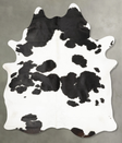 Black and White XX-Large Brazilian Cowhide Rug 8'10"H x 6'8"W #B27132 by Hudson Hides