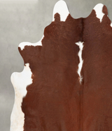 Hereford XX-Large Brazilian Cowhide Rug 7'8"H x 7'6"W #B27137 by Hudson Hides