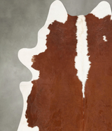 Hereford XX-Large Brazilian Cowhide Rug 8'4"H x 7'9"W #B27140 by Hudson Hides
